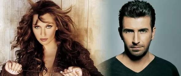 Гръцките звезди Кети Гарби и Танос Петрелис по Фен ТВ