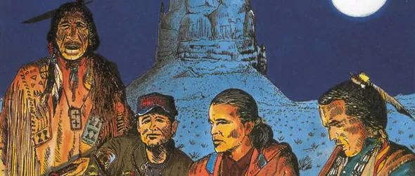 Лунни духове танцуват в Картини от една изложба