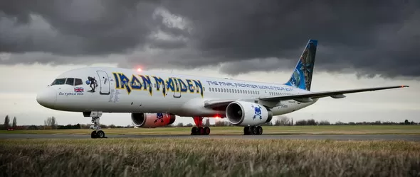 Високо в небето с Iron Maiden