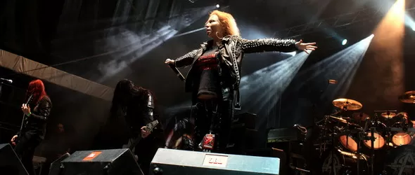 Финале гранде на Каварна Рок Фест с Angela Gassow и Arch Enemy