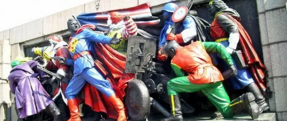 Караоке на открито и 3D анимация на Паметника на Съветската армия