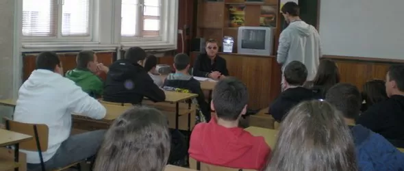 Миро проведе първия Час на класа от кампанията MAD TV