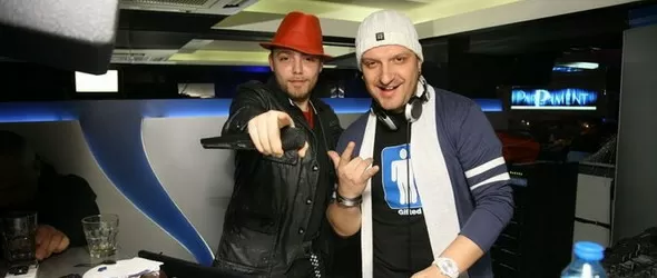 DJ Диян Соло зад пулта на парти за Калин Вельов