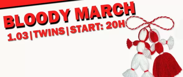 Bloody March и музика по женски в клуб Twins