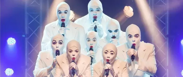 Voca People пеят Майкъл Джексън, Мадона, Нирвана и Куин у нас