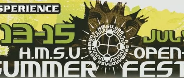 Дръм-ен-бейс с H.M.S.U. на Broken Balkanz под открито небе