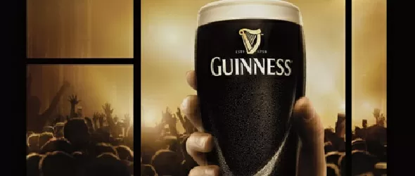 Наздраве за Артър Гинес с много музика и пенлива течност