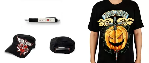 Виж кой спечели оригинални артикули с логото на Bon Jovi