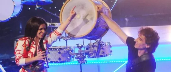 Елица и Стунджи репетират на новата сцена на Евровизия