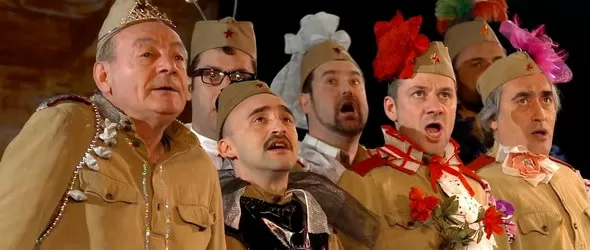 Актьорите от Етажна собственост 4 пропяха