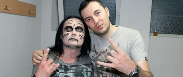 Cradle Of Filth и Ария пред камерите на Васко Катинчаров
