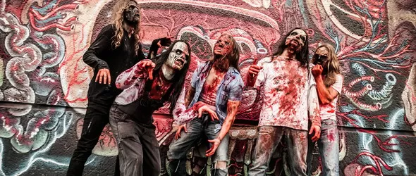 Zombie Inc. пият кръв на сцената в Бургас