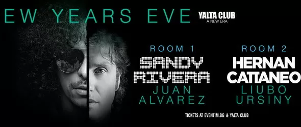 Hernan Cattaneo и Sandy Rivera посрещат Новата 2014 в Ялта