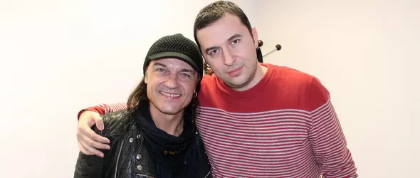 Матияс Ябс (Скорпиънс) пред Васко Катинчаров