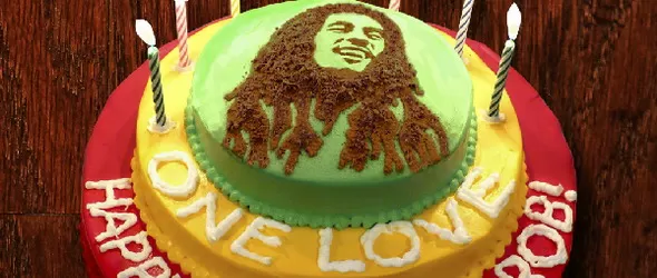 Торта с образа на Боб Марли, направена у нас, обиколи планетата
