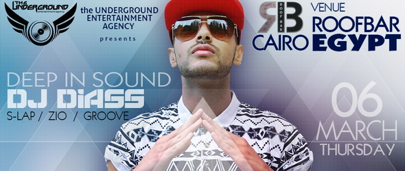 DJ Diass гостува в Египет