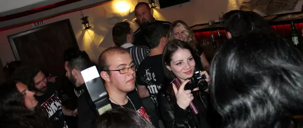 На бира с (някои от) участниците в Metal All Stars