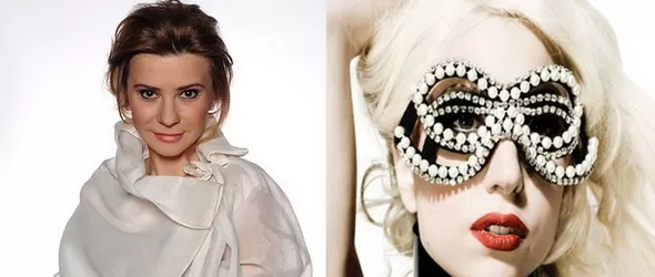 Мая Бежанска Лейди Гага в Като две капки вода