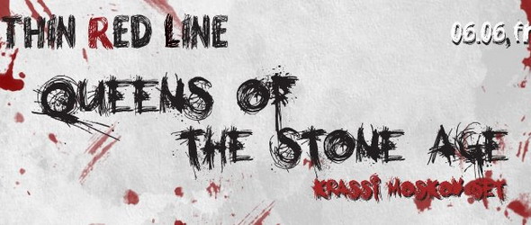Вечер на Queens Оf Тhe Stone Age в Тънка червена линия