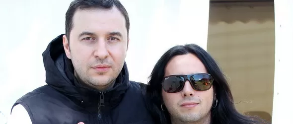 Китарният аксмен Gus G пред Васко Катинчаров