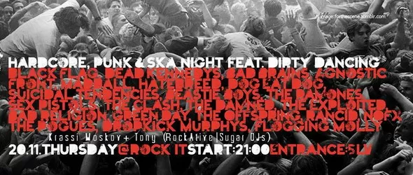 Пънк прически и танци на пилон в клуб Rock It