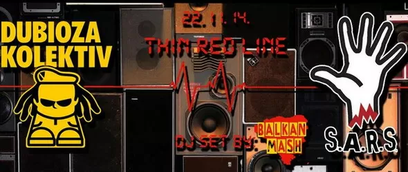 Dubioza Kolektiv vs S.A.R.S. в Тънка червена линия