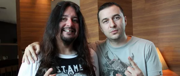 Гръм дръмърът Gene Hoglan специален гост на Васко Катинчаров