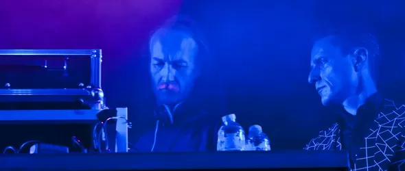 Crossfade с GusGus в студио Орфей