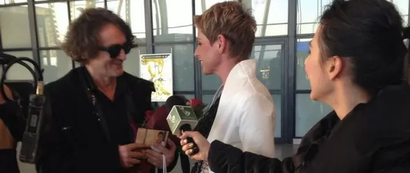 Джина Стоева първа посрещна Горан Брегович