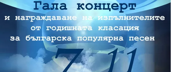 12 поп звезди с награди от класацията 7 в 11 на БНР