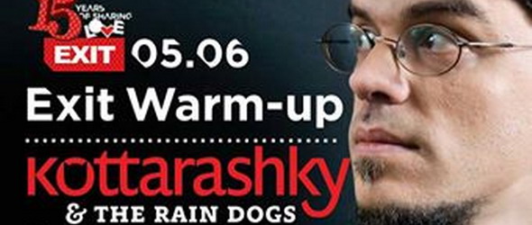 Kottarashky & The Rain Dogs са българската група на Exit 2015