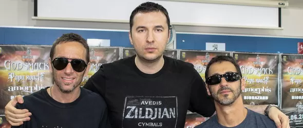 Godsmack събеседници на Васко Катинчаров