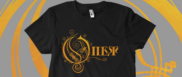 Opeth с лого на българска кирилица заради концерта си в Пловдив