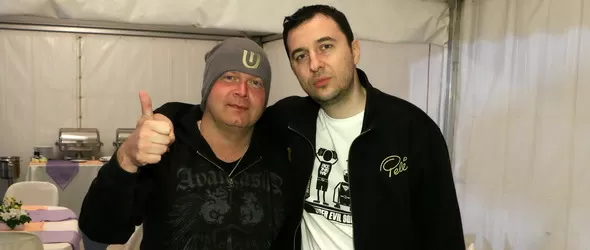 Michael Kiske (Unisonic) пред камерите на Васко Катинчаров