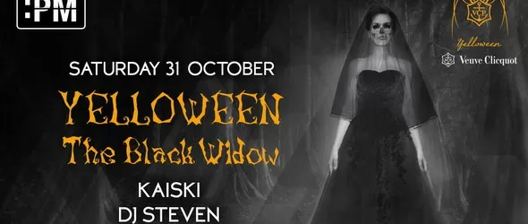 Фешън хорър парти The Black Widow Yelloween в :PM Club