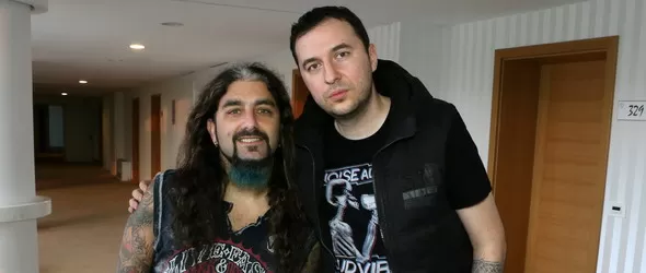 Mike Portnoy и Anthrax пред камерите на Васко Катинчаров