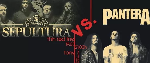 Pantera vs.Sepultura Night & Thin Red Line тази събота