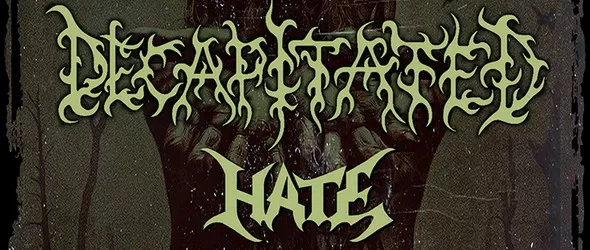 Decapitated, Hate и още 3 групи в София на 24 април
