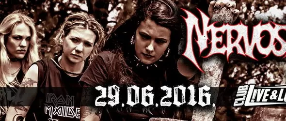 Бразилските трашърки Nervosa с концерт в София