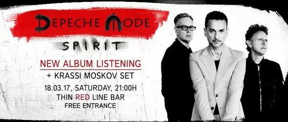 Depeche Mode SPIRIT@Thin Red Line