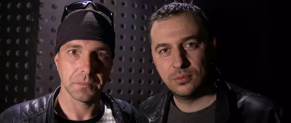 Attila Csihar и Therapy? в едър план по Фрактура