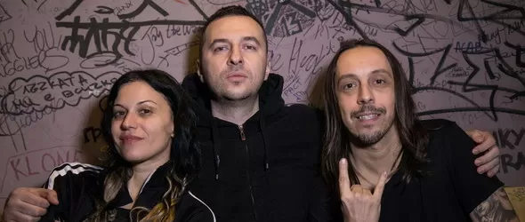 Lacuna Coil и Schmier (Destruction) фронтално по Фрактура