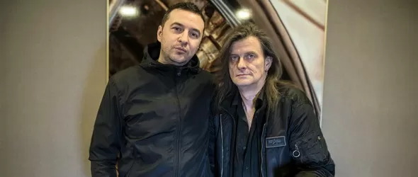 Michael Weikath и Joakim Broden пред Васко Катинчаров