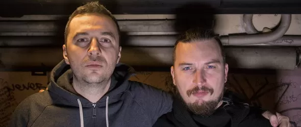 Devin Townsend и Shawter фронтално по Фрактура