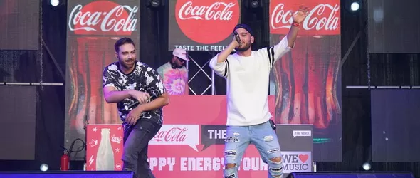 Горна Оряховица и Банско част от Coca-Cola Happy Energy Tour