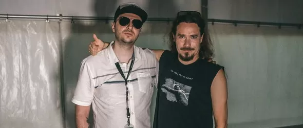 Tuomas Holopainen и Marilyn Manson пред камерата на Фрактура