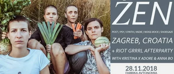 Хърватският женски пост-рок колектив Zen във Фабрика Автономия