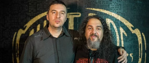 Mike Terrana, Asis Nasseri и Fyeld в едър план по Фрактура