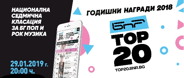 Първи годишни награди за българска поп и рок музика БНР Топ 20