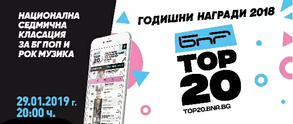 Първи годишни награди за българска поп и рок музика БНР Топ 20